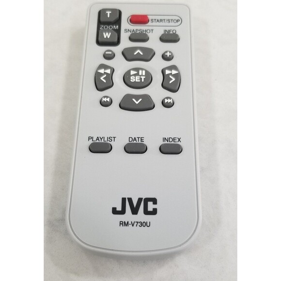 JVC Remote Control model RM V730U for digital camcorder new battery - Picture 3 of 5